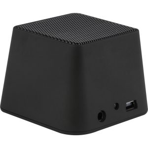 SOUND-box, haut-parleur Bluetooth carré noir